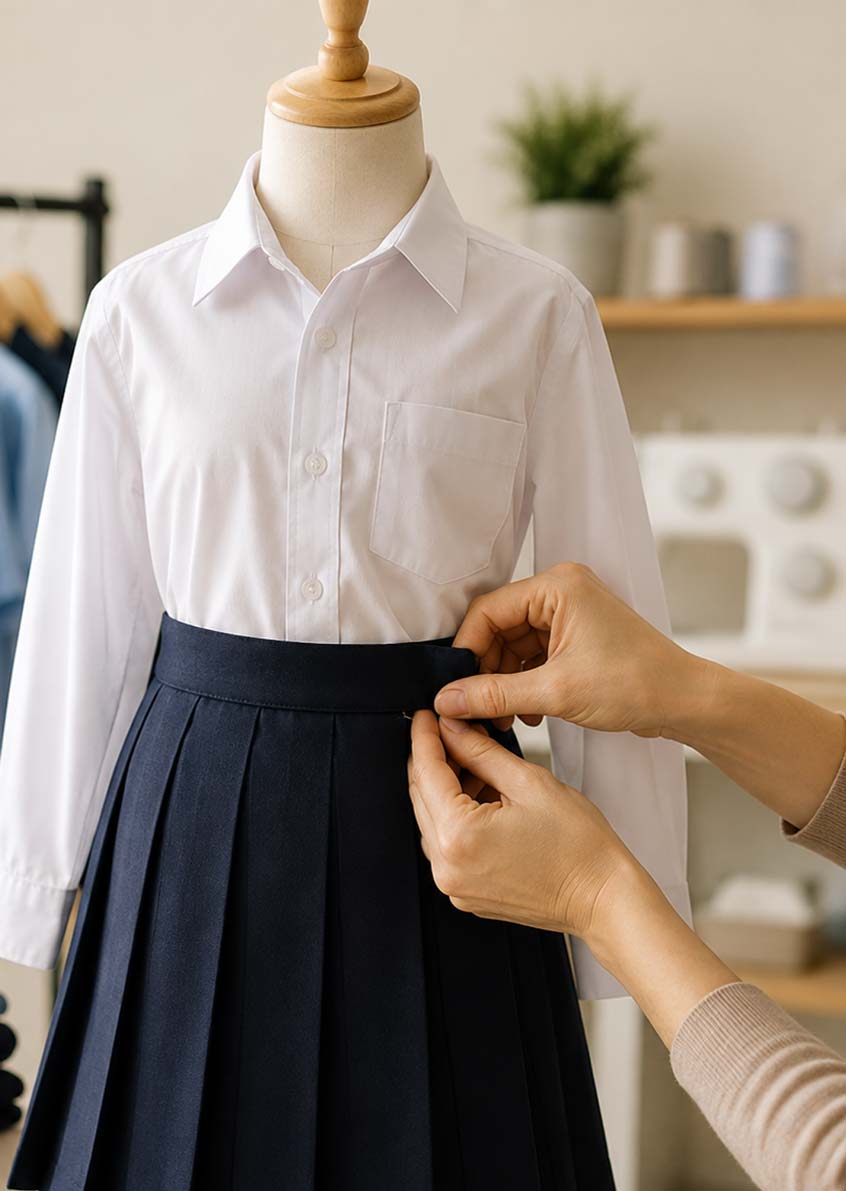 Professional hemming alterations at Studio Elsys in Largo Florida