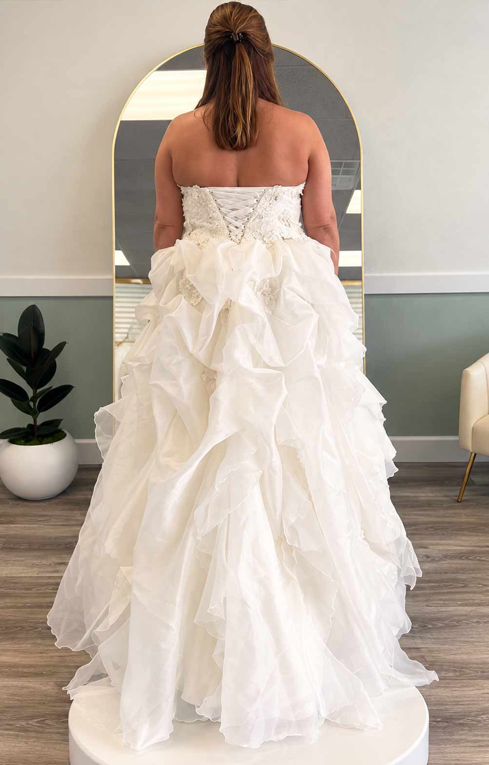Wedding dress details